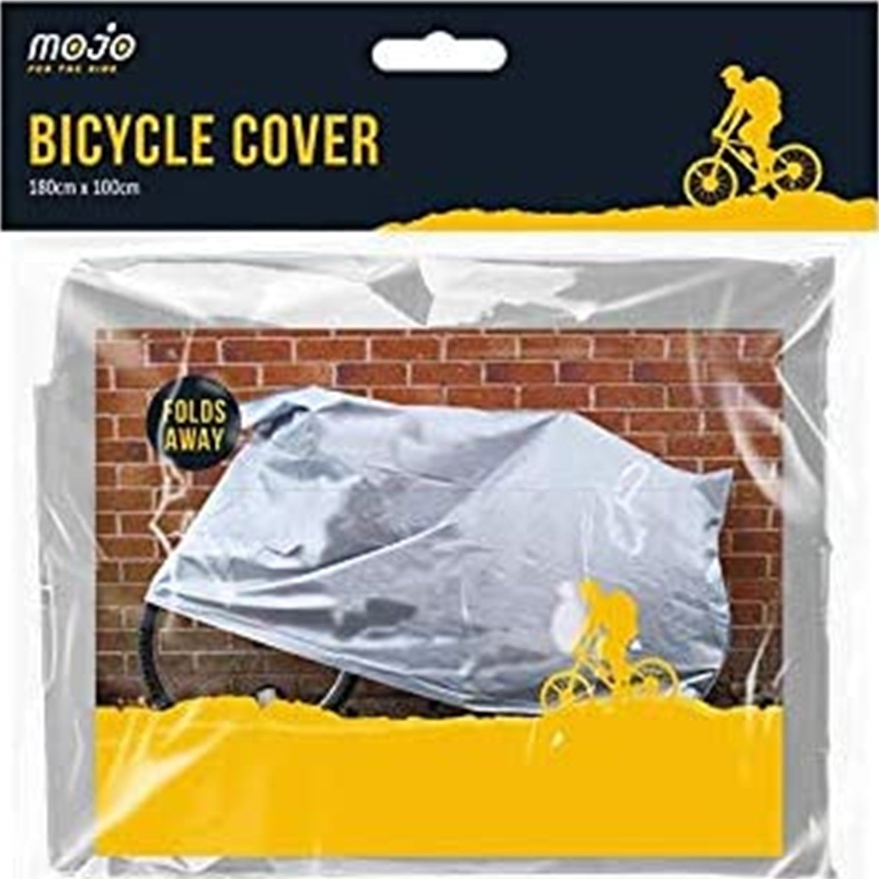 Mojo Waterproof Bike Storage Cover (Silver)